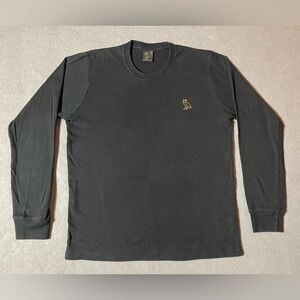 OVO Drake Owl Men’s Long Sleeve Shirt Black Size Small Authentic Hip Hop